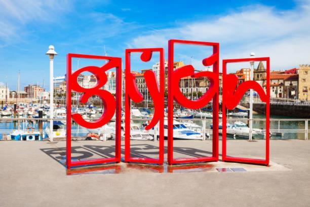 Апартаменты Piso Gijon Centro Экстерьер фото